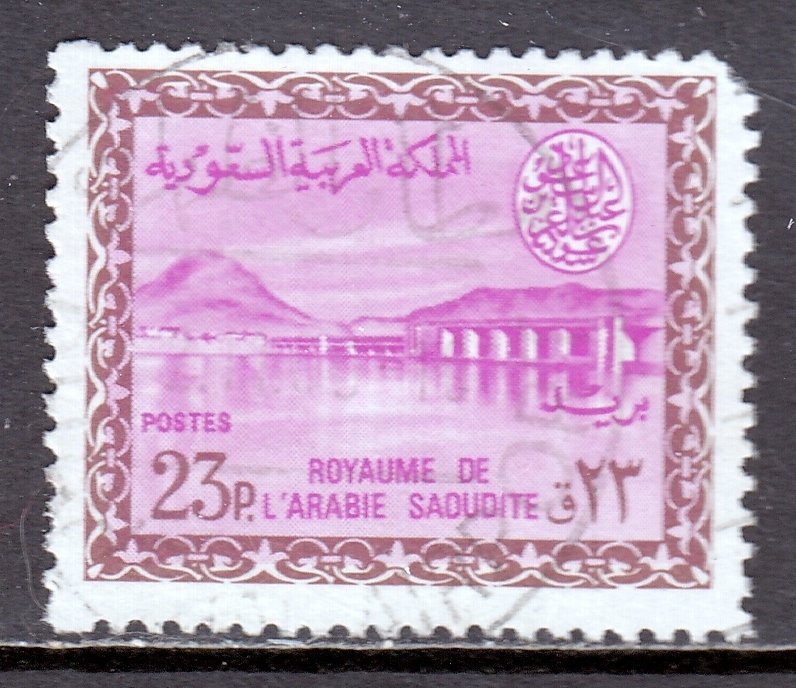 Saudi Arabia - Scott #306 - Used - Rounded corner UR - SCV $3.25