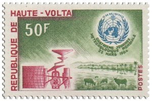 UPPER VOLTA - 1964 - World Meteorological Year - Perf 1v - Mint Never Hinged
