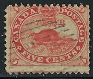 Canada 15 Used 1859 issue (an1995)