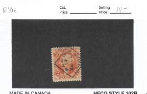 2c Express Tax Stamp, Sc # R10c, used, Nice Canx (55816)