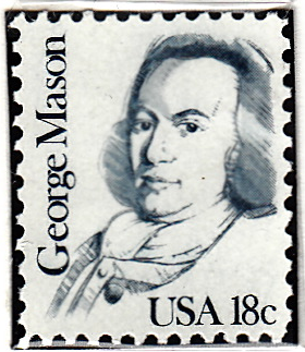 United States #1858 George Mason, MNH, Please see the description.