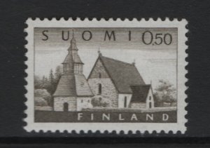 Finland   #407  MNH   1963  church Lammi  50p