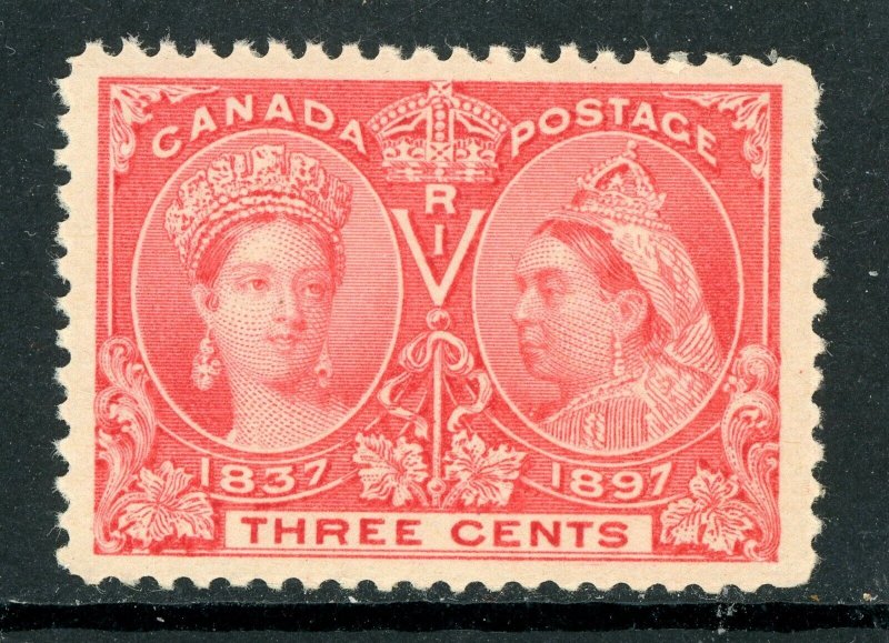 Canada 1897 QV Jubilee 3¢ Rose Scott #53 Mint V320