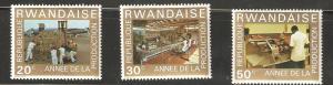 Rwanda MNH stamps 1975 issue