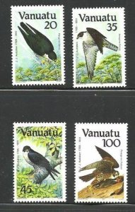 Album Treasures Vanuatu Scott # 388-391 Audubon (Birds) Mint NH