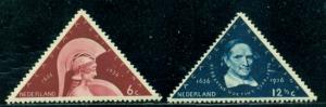 Netherlands #204-205  Mint F-VF H  Scott $7.00