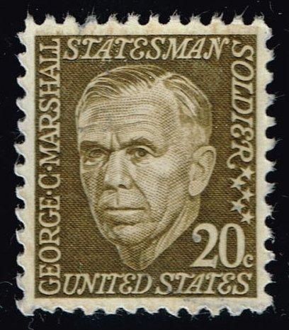 US #1289a George Marshall; Used (0.25)