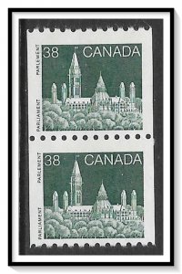 Canada #1194A Parliament Coil Pair MNH