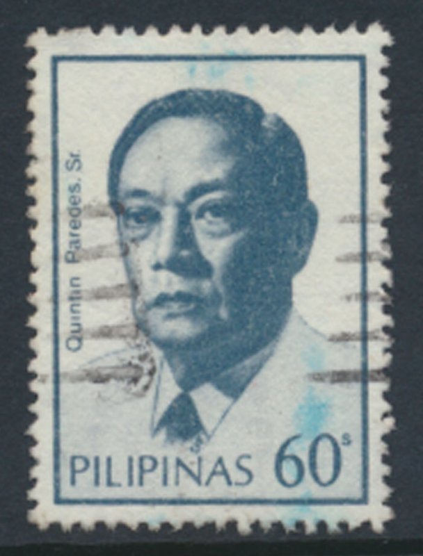 Philippines Sc# 1675 Used Quintin Paredes   see details & scan