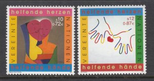 UN Vienna 288-289 MNH VF