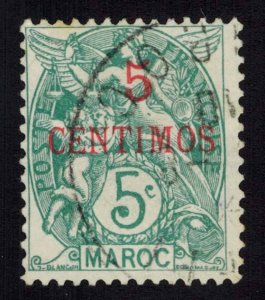 French Morocco Scott 15 Used.