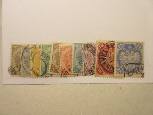 BOSNIA & HERZEGOVINA Scott 11-16, 18, 21, 22, 23, USED Cat $5.85