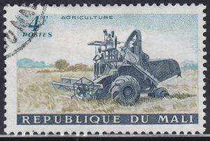 Mali 20 CTO 1961 Plowing The Fields