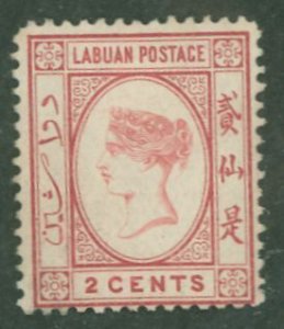 Labuan #33 Unused Single