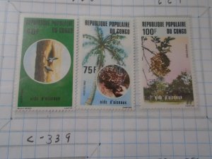 Congo  #  659-61 MNH  Birds