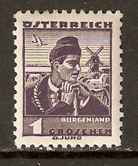Austria   #354  MLH  (1934)