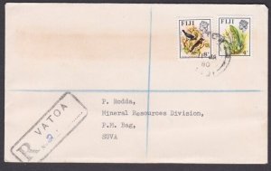 FIJI 1980 Registered cover to Suva ex VATOA.................................Y732