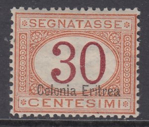 Italy Eritrea Tax n.17 cv 540$ Super Centered MNH**