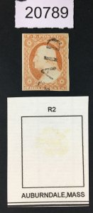 MOMEN: US STAMPS # 11A USED LOT # 20789