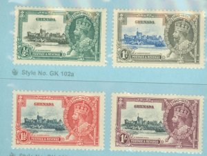 Grenada #124-127 Mint (NH) Single (Complete Set) (Jubilee)
