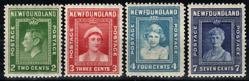 Newfoundland #245-8 MNH CV $9.40 (X5926)