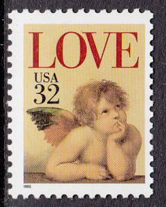 United States #2957 Love Cupid, Please see description.