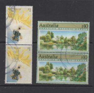 Australia  Scot#  1134 & 1225 used   pair