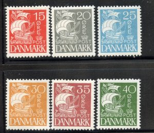 Denmark # 192-97, Mint Hinge Remain. CV $ 69.50