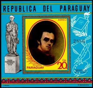 ✔️ PARAGUAY 1971 - TSJEVTSJENKO - MI. BLOCK 173 ** MNH