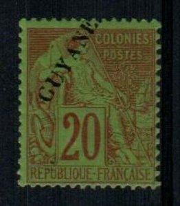 French Guiana Scott 24 Mint hinged