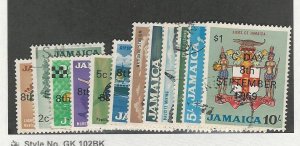 Jamaica, Postage Stamp, #279-290 Used, 1969