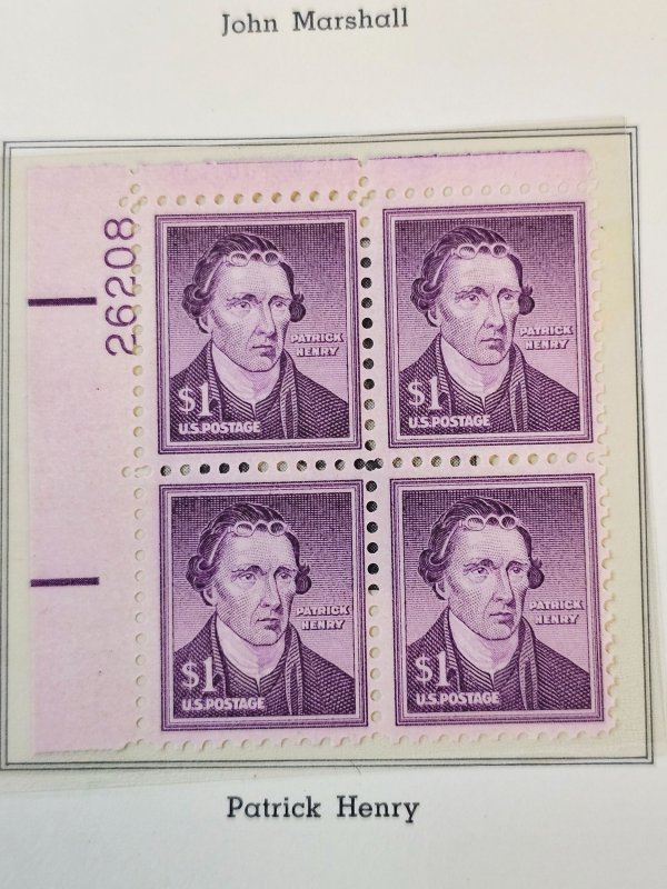 U.S. Scott #1030-1053 MNH Plateblock Set!!!