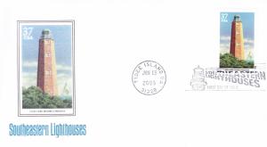 United States Southeastern Lighthouses 2003 complete FDC