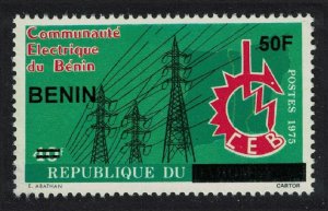 Benin Electricity Community Ovpt 50F 2009 MNH MI#1582