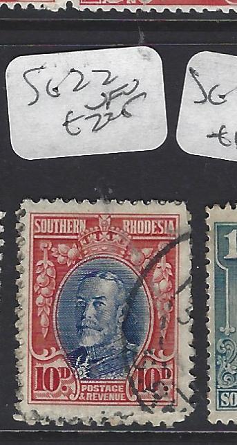 SOUTHERN RHODESIA  (P1310B) KGV  10D      SG 22    VFU