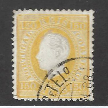 Portugal SC#48b Used F-VF...Key Value!