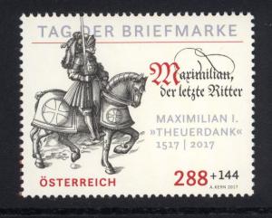 Austria 2017  Scott #B399 MNH