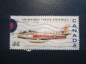 Canada #1808F Airplane Canadian Air Forces 1924-1999  Nice stamps  {ca450}