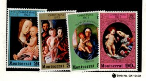 Montserrat #296-299  Single (Complete Set)