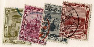 Egypt #56-59 used 20m-200m high values