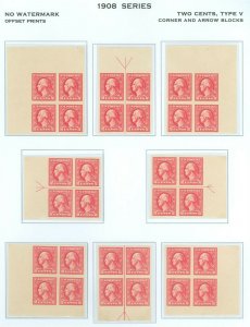 US Scott #533 Arrow & Corner Blocks/4, Mint-XF-NH UNIQUE IN QUALITY (DK-4-21-21) 