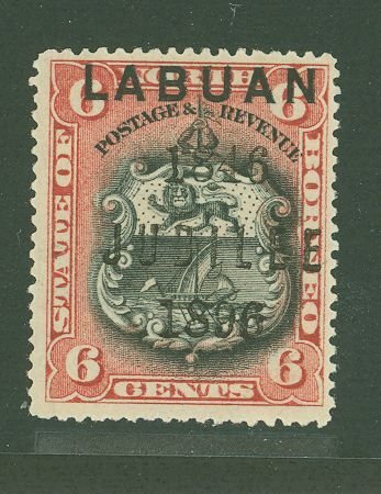 Labuan #70v Unused Single