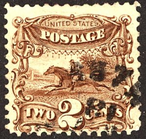 U.S. #113 USED CREASES 