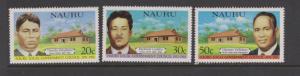 Nauru 1981Local Government Council Sc#224-226 MNH