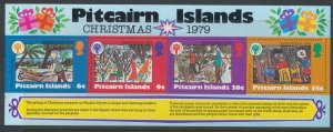 Pitcairn Islands  SG MS204  SC# 191a MNH  Christmas 1979 see details & scans