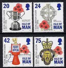 Isle of Man 1996 75th Anniversary of Royal British Legion...