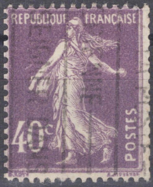 ZAYIX France 179 Used 40c violet Sower Agriculture Farming 060823S11