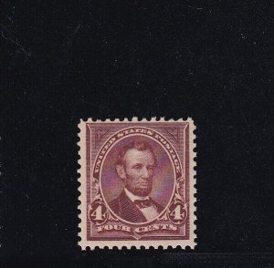 280 F-VF OG mint previously hinged with nice color cv $ 30 ! see pic !