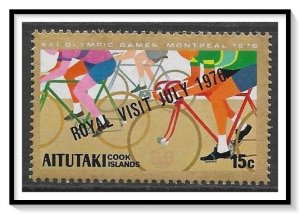 Aitutaki #131 Royal Visit MNH