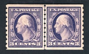 SCOTT #394 LINE PAIR - XF - OG, LH  (LB 5/22/23)